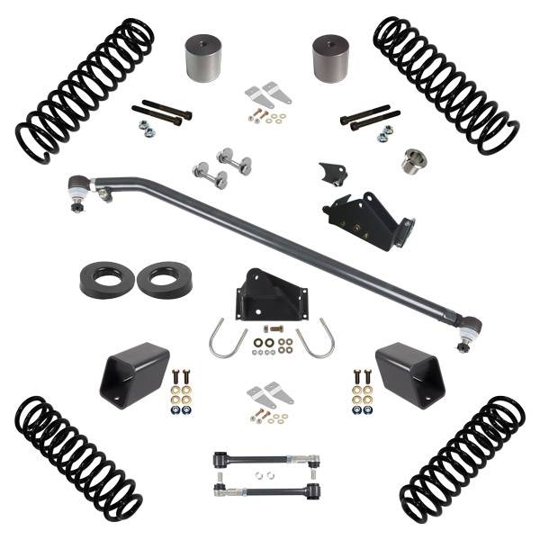 Synergy | 2007-2018 Jeep Wrangler JK 2 Door 3.0 Inch Lift Stage 1.5 Suspension System