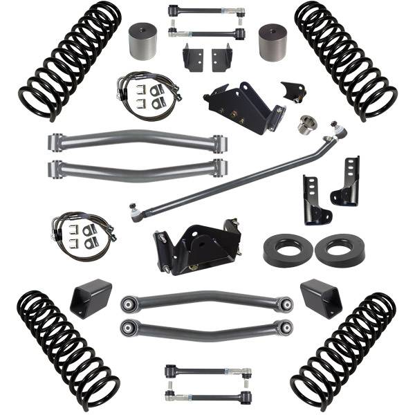 Synergy | 2007-2018 Jeep Wrangler JK 2 Door 3.0 Inch Lift Stage 2 Suspension System