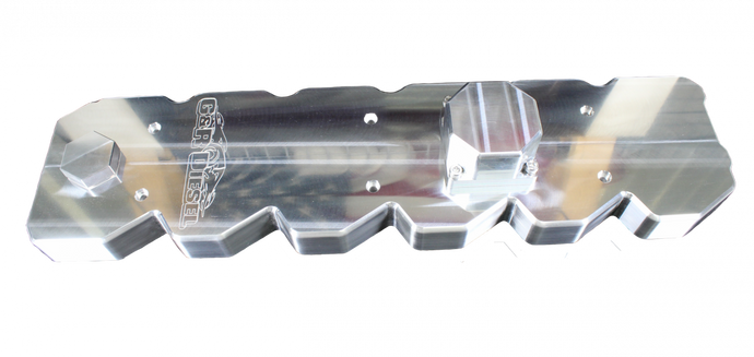 G&R Diesel | 2003-2005 Dodge Ram 5.9L Cummins Valve Cover Billet Aluminum Anodized Blue