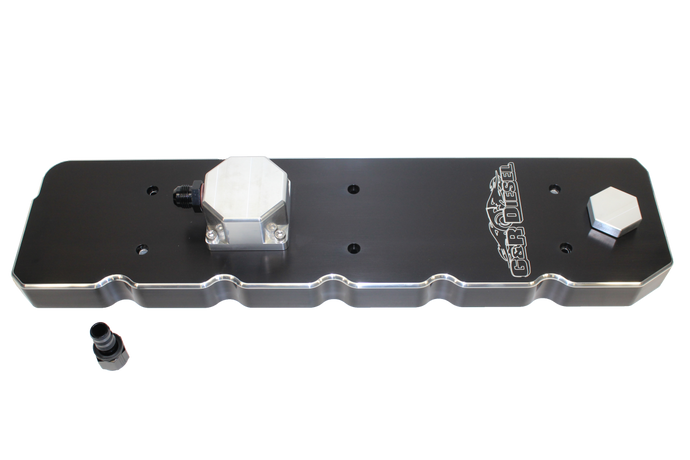 G&R Diesel | 2006-2007 Dodge Ram 5.9L Cummins Valve Cover Billet Aluminum Anodized Black