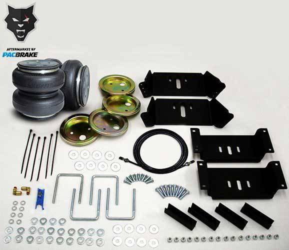 PacBrake | Heavy Duty Rear Air Suspension Kit For 12-22 Ford F-450 / F-550 Super Duty 2WD / 4WD