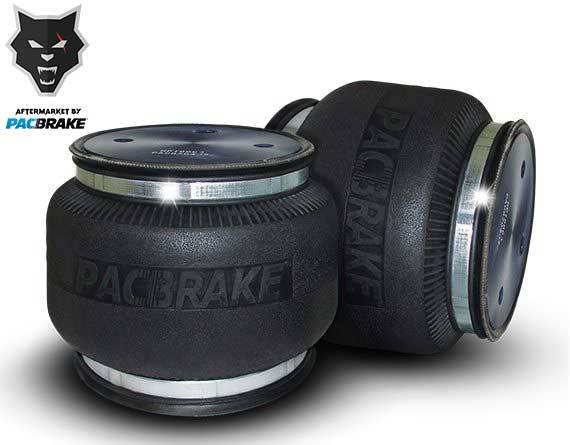 Load image into Gallery viewer, PacBrake | Heavy Duty Rear Air Suspension Kit Single Convolted Spring For 05-20 Toyota Tacoma / PreRunner
