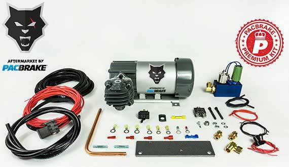 Load image into Gallery viewer, PacBrake | 12V HP625 Series Heavy Duty Air Compressor Kit W/ HP10625H Air Compressor The Entire Unloader Block Assembly Kit W/ Pre-Built Harnesses Kit HP10116
