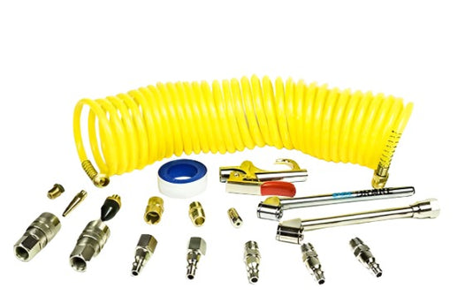 PacBrake | 2 1 / 2 Gallon Aluminum Premium Air Tank Kit Consists Of Air Tank Airline Air Nozzle Air Accessories Fittings And Fasteners