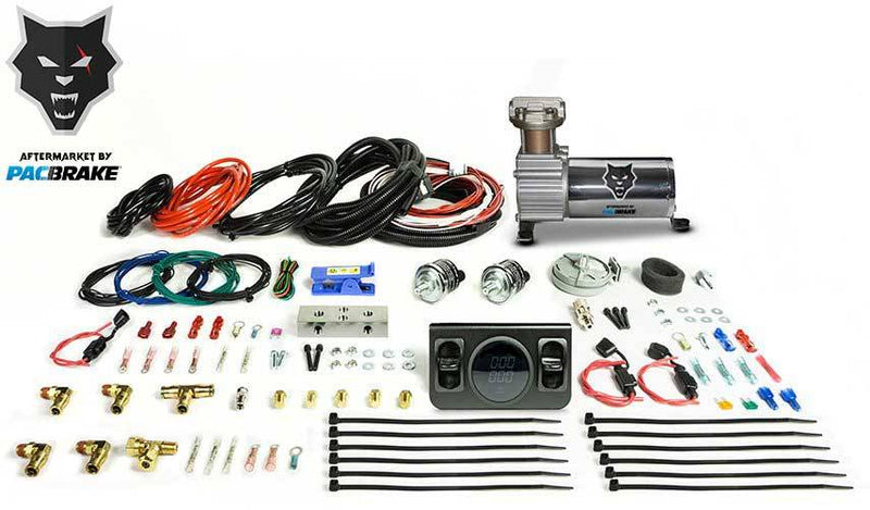 Load image into Gallery viewer, PacBrake | Premium In Cab Control Kit For Independent Paddle Valve In Cab Control Kit W/ Digital Gauge
