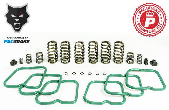 Load image into Gallery viewer, PacBrake | Premium Spring Kit 6 Springs For 94-98 Dodge Ram 2500 / 3500 Cummins 5.9 12 Valve Engine With a P7100 Injection Pump
