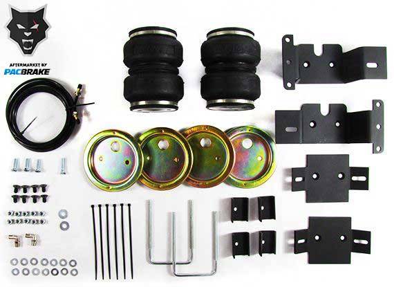 PacBrake | Heavy Duty Rear Air Suspension Kit For 07-18 GM Silverado / Sierra 1500 2WD / 4WD