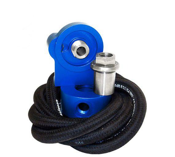 Load image into Gallery viewer, PacBrake | Universal Mounting Remote Oil Filter Kit For Cummins Engines with Filter Thread of 1 1 / 8 inch x 16 UN
