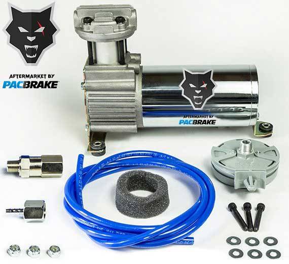 PacBrake | 24V HP325 Series Basic Air Compressor Kit Air Compressor and Required Hardware Only