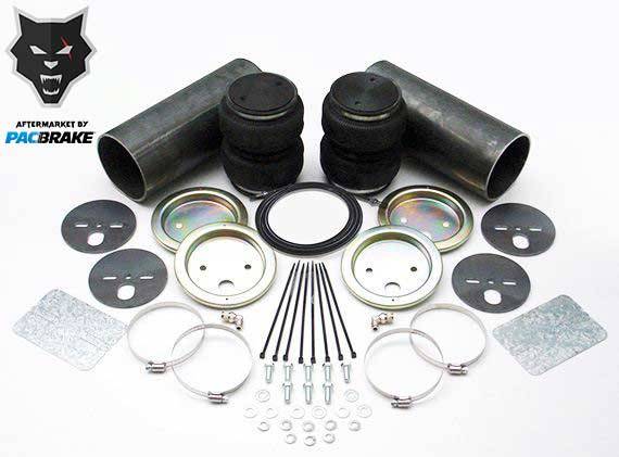 PacBrake | Heavy Duty Fabricators Rear Air Suspension Kit Small Double Convoluted For Universal Fit