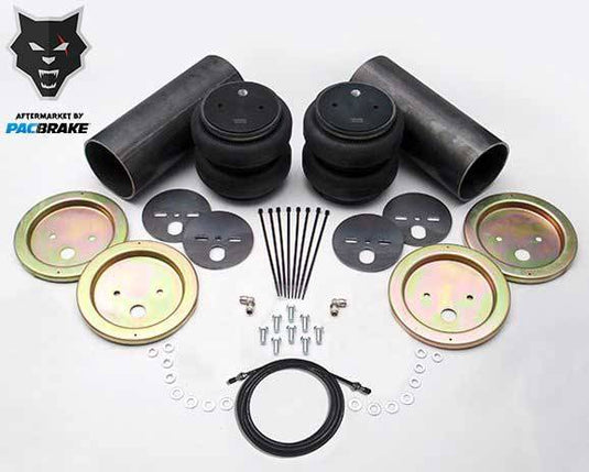 PacBrake | Heavy Duty Fabricators Front Air Suspension Kit Large Double Convoluted For Universal Fit