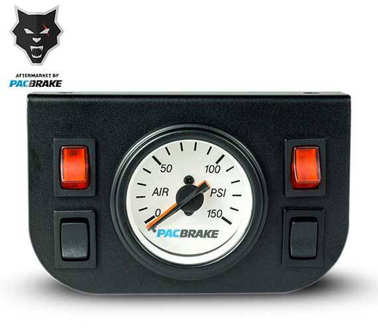 PacBrake | Basic Independent Electrical In Cab Control Kit W/ Mechanical Gauge