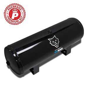 Load image into Gallery viewer, PacBrake | 2 1 / 2 Gallon Carbon Steel Premium Air Tank Kit Consists Of Air Tank Airline Air Nozzle Air Accessories Fittings And Fasteners
