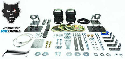 PacBrake | Heavy Duty Rear Air Suspension Kit For 05-10 Ford F-250 / 350 Super Duty (4WD)