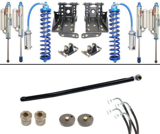 Carli Suspension | 2011-2016 Ford Super Duty Coilover Bypass System - 2.5 Inch Lift