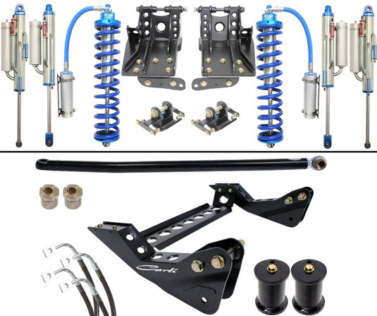 Carli Suspension | 2008-2010 Ford Super Duty Coilover Bypass System - 4.5 Inch Lift