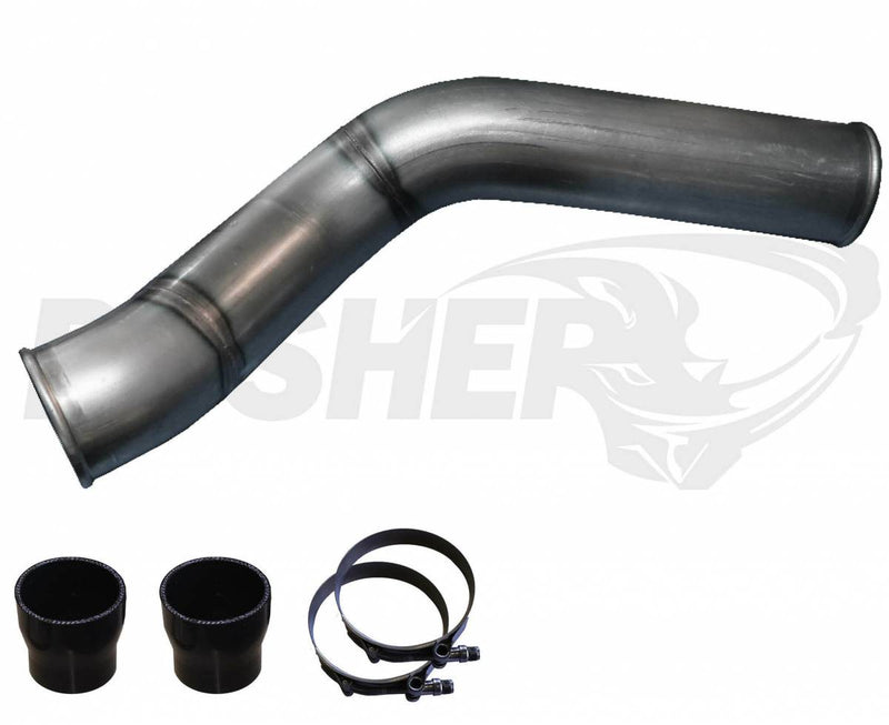 Load image into Gallery viewer, Pusher | 2013-2018 Dodge Ram 6.7 Cummins 3.5 Inch Mega Passenger Side Intercooler Tube
