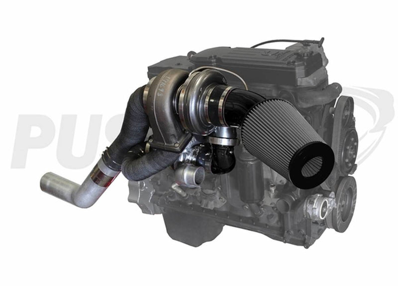 Load image into Gallery viewer, Pusher | 2003-2007 Dodge Ram 5.9 Cummins High Mount Compound Turbo System
