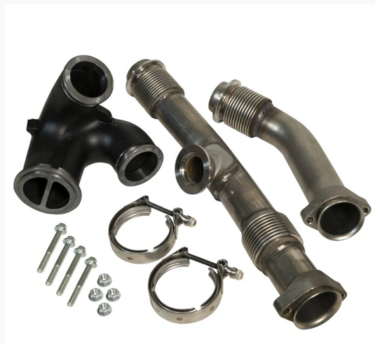 BD Diesel | 2004.5-2007 Ford 6.0L Power Stroke Up-Pipe Kit With EGR Connector | 1043918