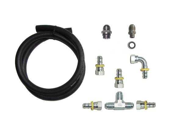 Glacier Diesel Power | 1994-1998 Dodge Ram 5.9 Cummins 1/2 Inch P-Pump Dual Feed Kit