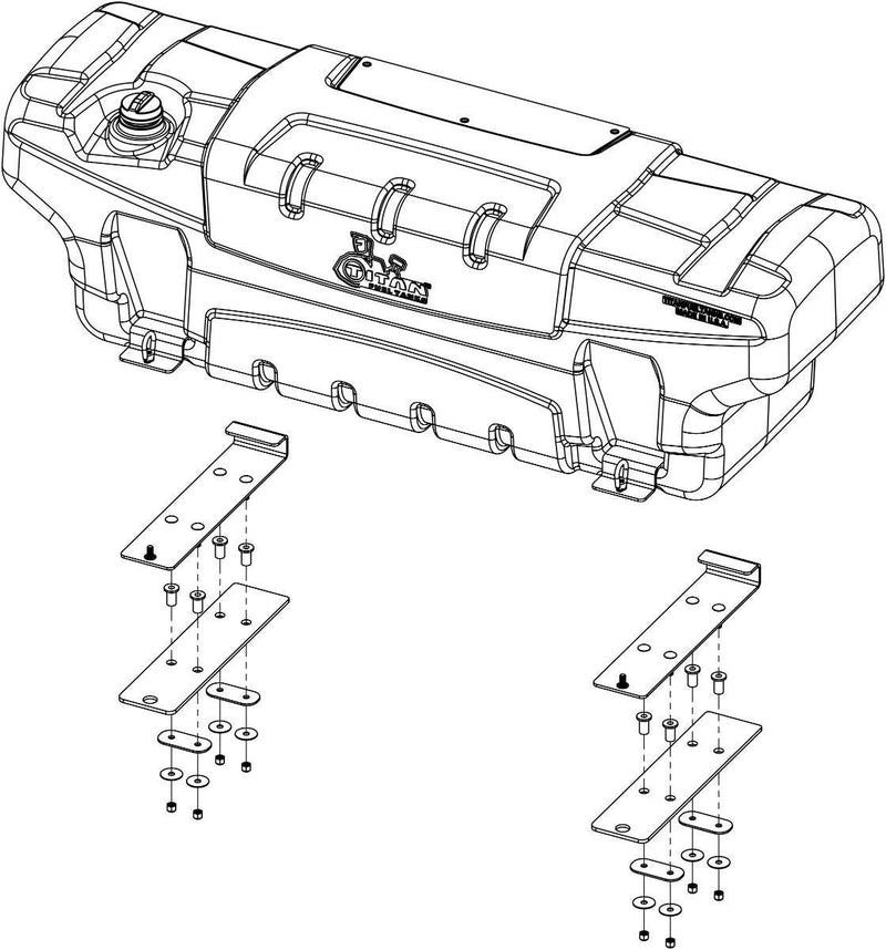 Load image into Gallery viewer, Titan Fuel Tanks | Aluminum Body Insulator Kit
