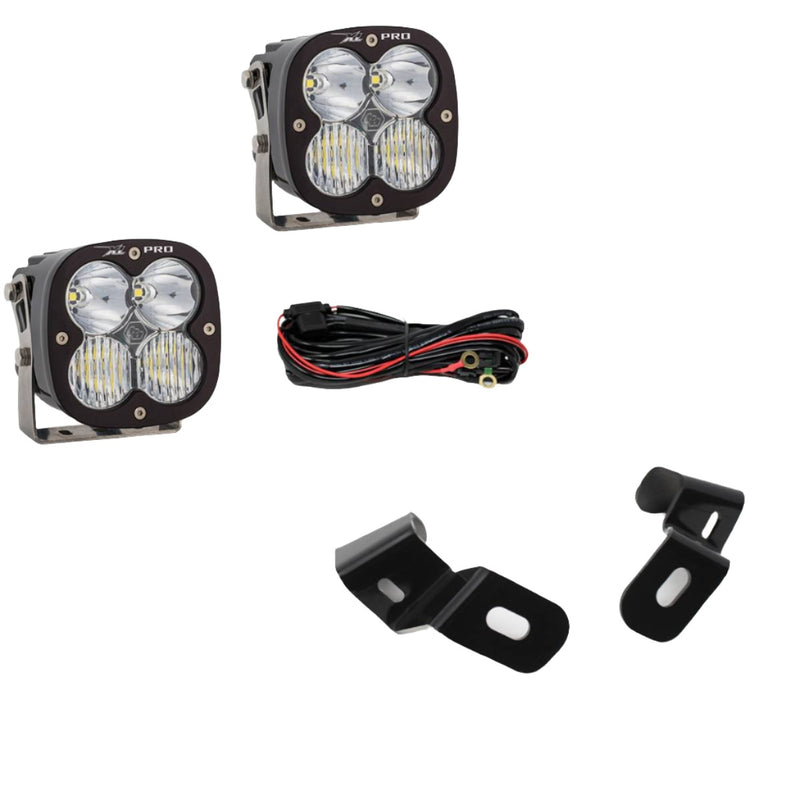 Load image into Gallery viewer, Baja Designs | 2019-2024 Dodge Ram 2500 / 3500 XL Pro Clear A-Pillar Light Kit
