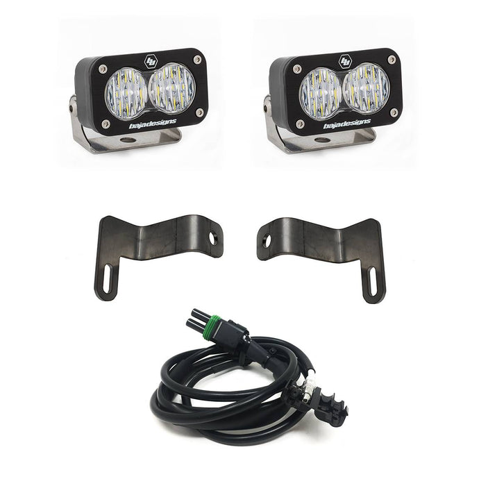 Baja Designs | 2019-2024 Dodge Ram 2500 / 3500 S2 Sport Clear Wide Cornering Dual Reverse Light Kit