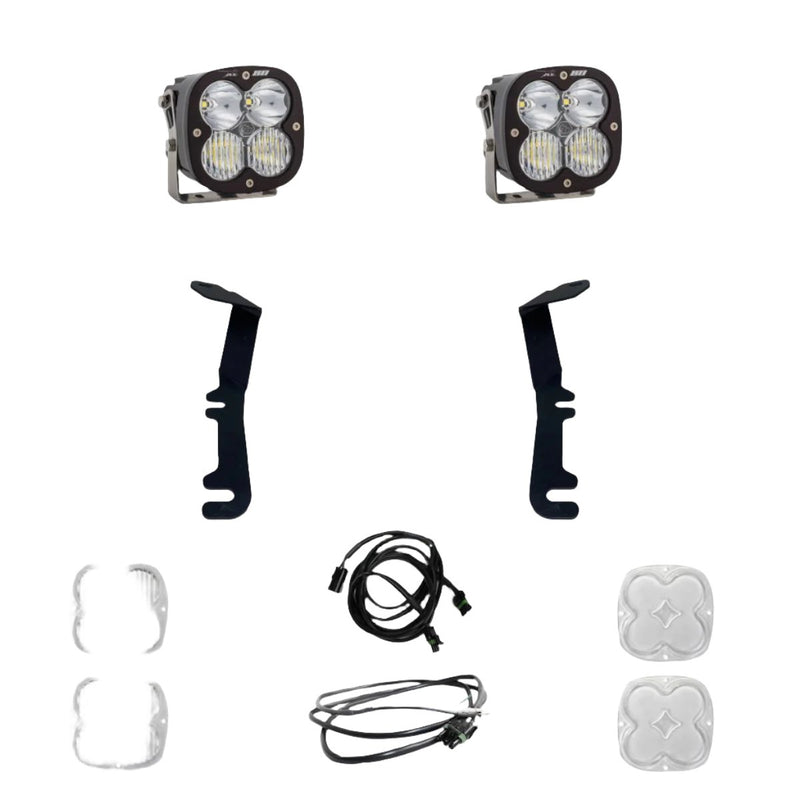 Load image into Gallery viewer, Baja Designs | 2021-2024 Dodge Ram 1500 TRX XL80 Clear Driving / Combo A-Pillar Light Kit
