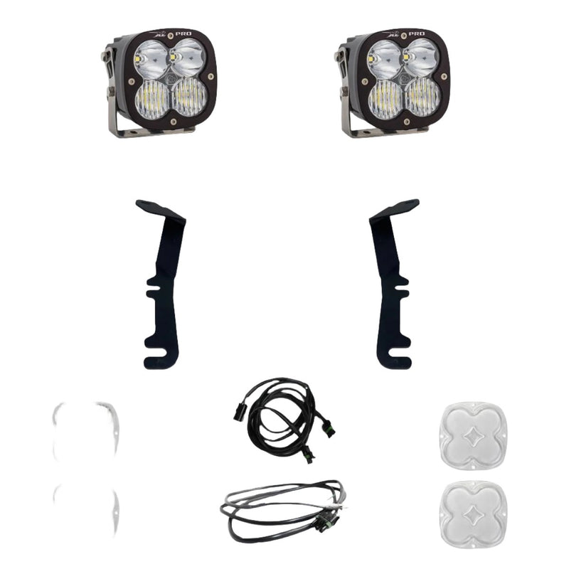 Load image into Gallery viewer, Baja Designs | 2021-2024 Dodge Ram 1500 TRX XL Pro Clear Driving / Combo A-Pillar Light Kit
