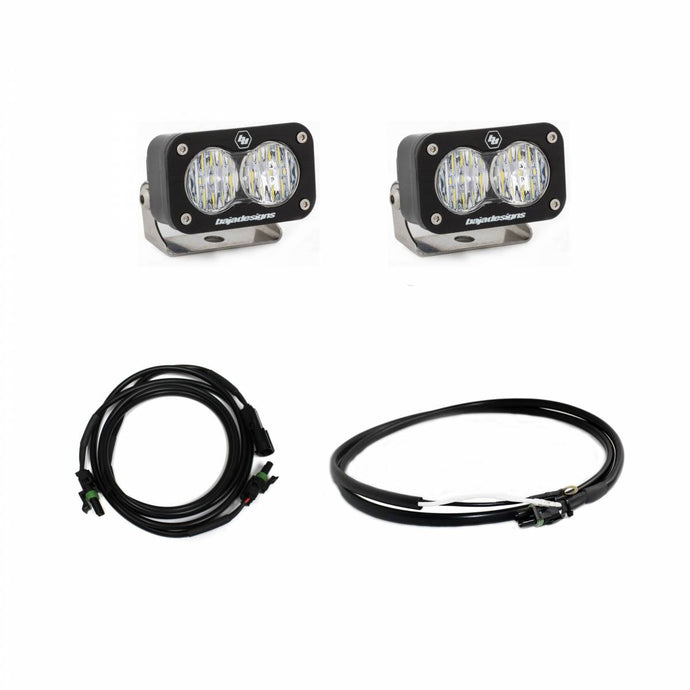 Baja Designs | 2020-2022 GM Silverado 2500 / 3500 S2 Sport Clear Wide Cornering Dual Reverse Light Kit