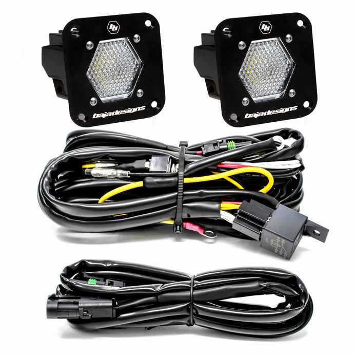 Baja Designs | S1 Pair Work / Scene LED Flush Mount Reverse Light Kit | 387809