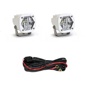 Baja Designs | White S1 Wide Cornering LED Pair | 387805WT