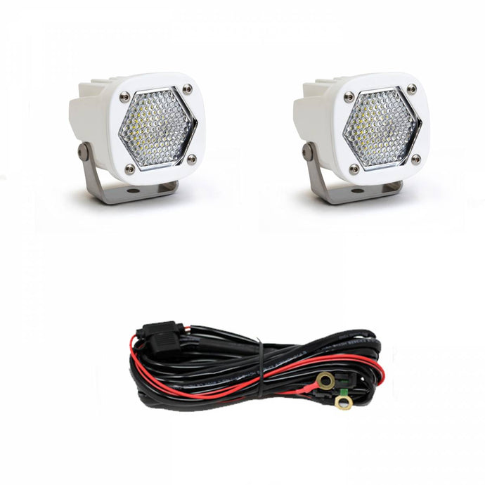 Baja Designs | White S1 Work / Scene LED Pair | 387806WT