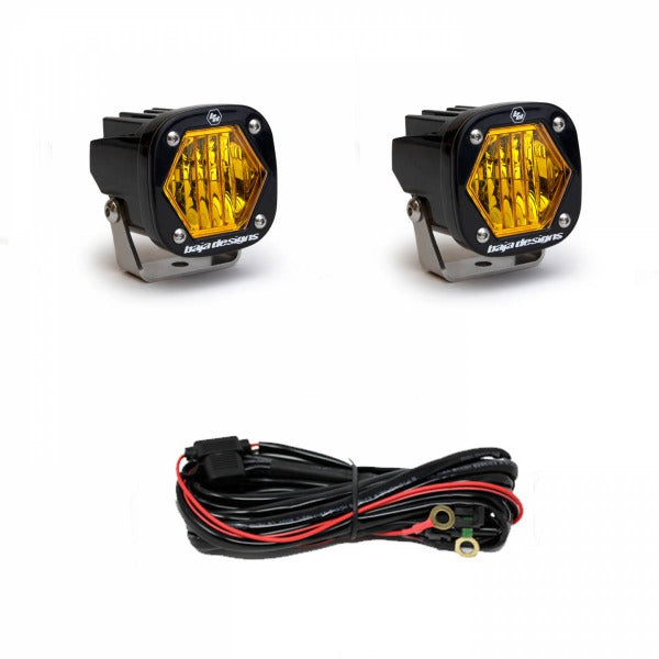 Baja Designs | S1 Amber Wide Cornering LED Light Pair