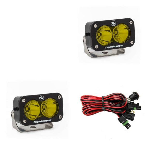 Baja Designs | Amber S2 Pro Spot LED Light Pair