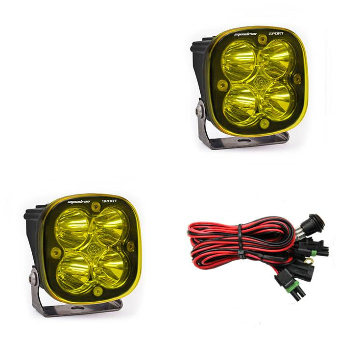 Baja Designs | Amber Squadron Sport Spot LED Pair | 557811