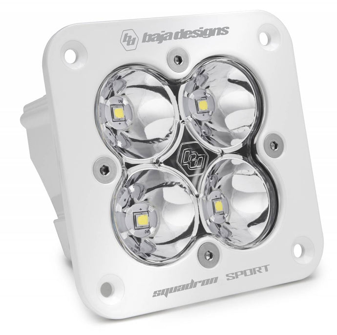 Baja Designs | White Squadron Sport Spot LED Flush Mount | 551001WT