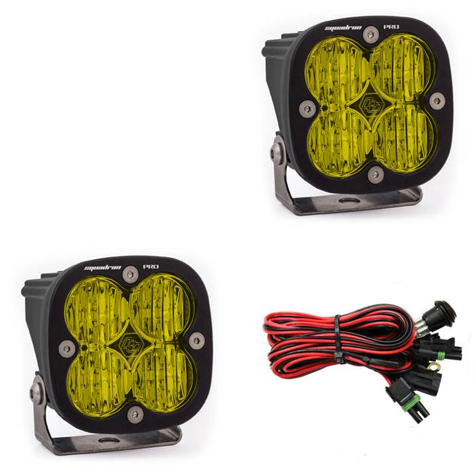 Baja Designs | Amber Squadron Pro Wide Cornering Pair LED | 497815