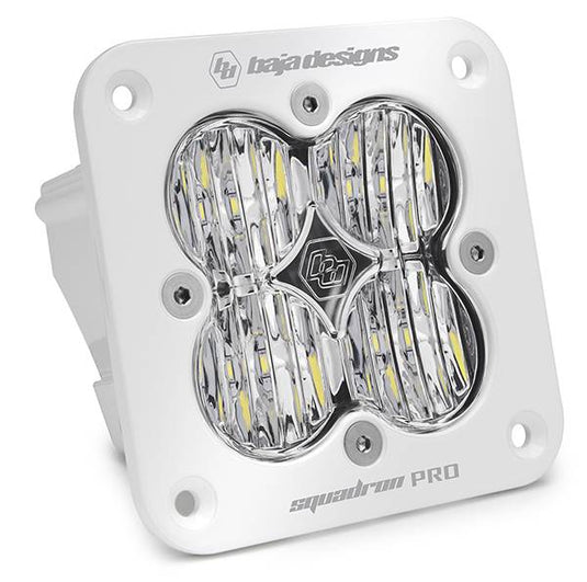 Baja Designs | White Squadron Pro Flush Mount Wide Cornering LED | 491005WT