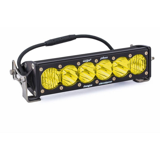 Baja Designs | Amber ONX6+ 10 Inch Straight Wide Driving LED Light Bar | 451014
