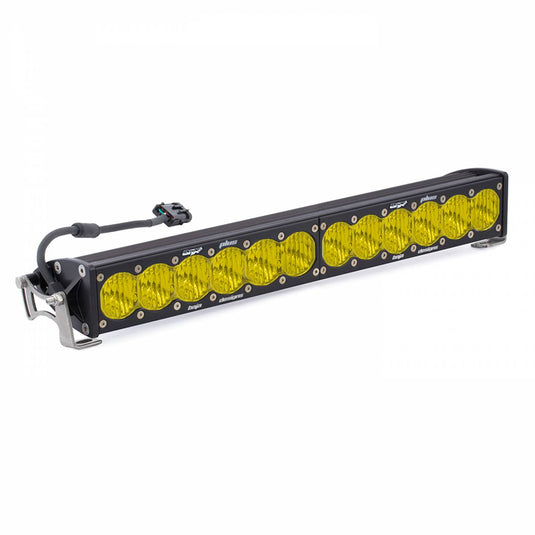 Baja Designs | Amber ONX6+ 20 Inch Straight Wide Driving LED Light Bar | 452014