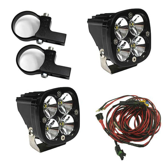 Baja Designs | Squadron Pro Light Kit 2 Inch Vertical Mounts With Harness | 497108