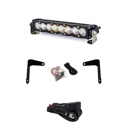Baja Designs | Can-Am X3 Shock Mount Kit With 10 Inch S8 Clear Light Bar | 447037