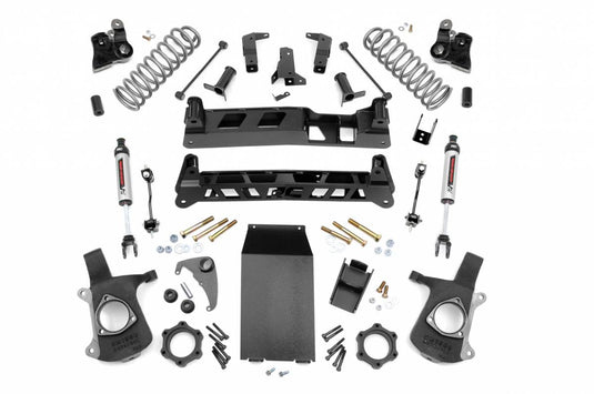 Rough Country | 2000-2006 GM Tahoe / Yukon NTD 2WD / 4WD 6 Inch Lift Kit - V2 Shocks