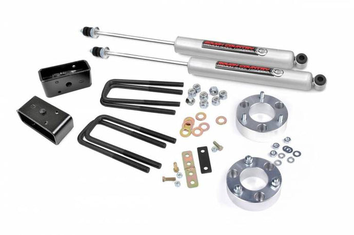 Rough Country | 2000-2006 Toyota Tundra 2WD / 4WD 2.5 Inch Lift Kit - No Struts With Premium N3 Rear Shocks