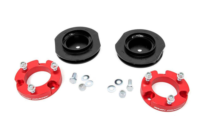 Rough Country | 2007-2014 Toyota FJ Cruiser 2WD / 4WD Anodized Red 2 Inch Lift Kit | 763ARed