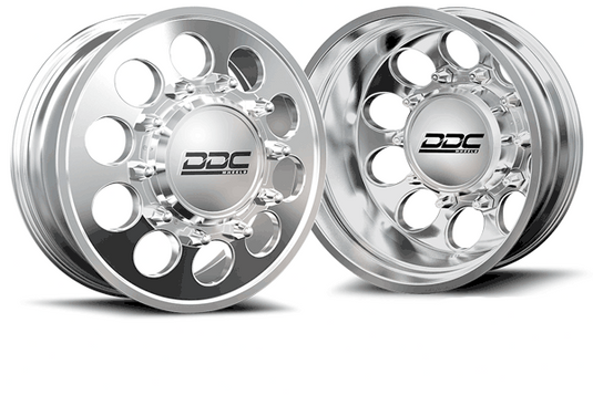 DDC Wheels | 2011-2014 Ford F-450 The Hole 20x8.5 Polished Dually Wheel
