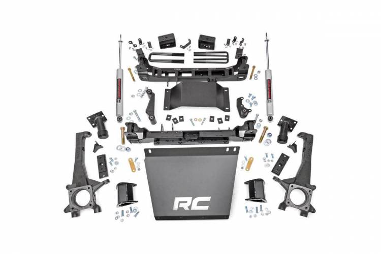 Load image into Gallery viewer, Rough Country | 2016-2023 Toyota Tacoma 2WD / 4WD 4 Inch Lift Kit With Premium N3 Shocks
