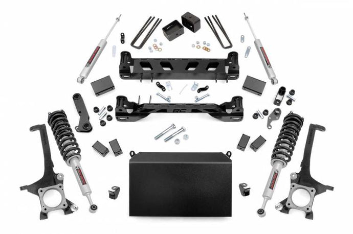 Rough Country | 2016-2021 Toyota Tundra 4WD 6 Inch Lift Kit - Lifted Struts With N3 Rear Shocks