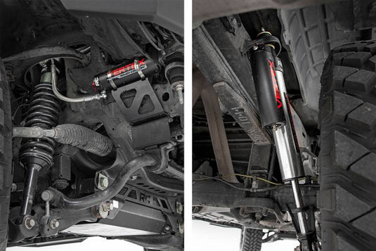 Rough Country | 2007-2015 Toyota Tundra 4WD 6 Inch Lift Kit - Lifted Struts With V2 Rear Shocks